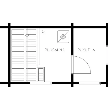 Hirsihuvila Letto, Pihasauna & Ulkoporeamme Villa