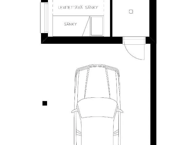 别墅 Hirsihuvila Letto, Pihasauna & Ulkoporeamme
